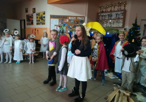 recytacja wiersza w gronie dzieci