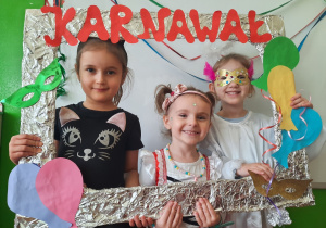 indywidualne zdjęcie w ramce karnawał 2
